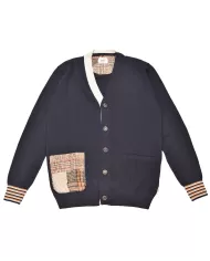 Cardigan Uomo lana comfort logo MARTY | BOB Cardigan Uomo lana comfort logo MARTY | BOB