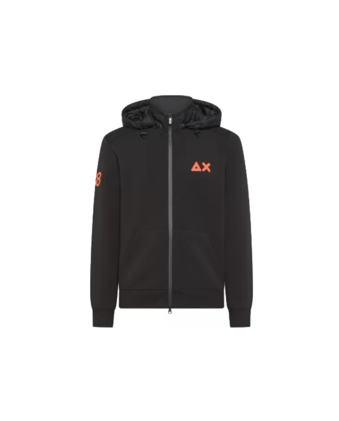 Bomber uomo a collo alto F44115 BOMBER DOUBLE HOOD | SUN68 Bomber uomo a collo alto F44115 BOMBER DOUBLE HOOD | SUN68