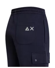 Pantalone di cotone uomo logo ricamo F44141 LONG PANT CARGO | SUN68