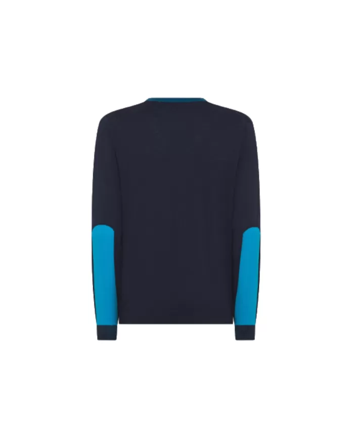 Maglia Uomo Contrasto colore K44130 ROUND BIG ELBOW | SUN68 Maglia Uomo Contrasto colore K44130 ROUND BIG ELBOW | SUN68