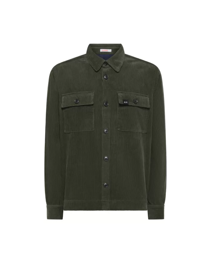 Giacca Uomo S44111 OVERSHIRT CORDUROY | SUN68 Giacca Uomo S44111 OVERSHIRT CORDUROY | SUN68