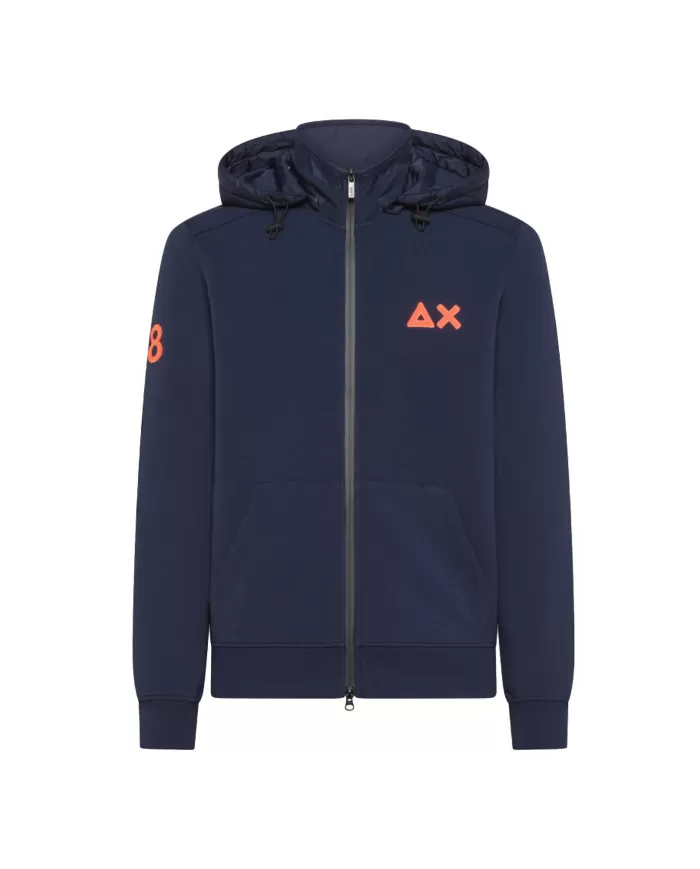 Bomber uomo a collo alto F44115 BOMBER DOUBLE HOOD | SUN68 Bomber uomo a collo alto F44115 BOMBER DOUBLE HOOD | SUN68