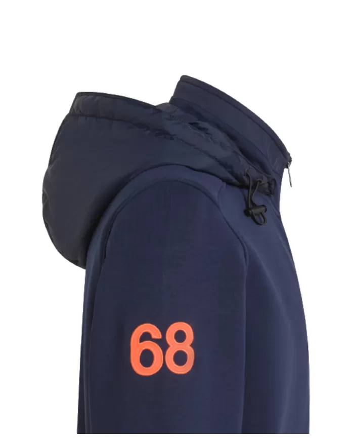 Bomber uomo a collo alto F44115 BOMBER DOUBLE HOOD | SUN68 Bomber uomo a collo alto F44115 BOMBER DOUBLE HOOD | SUN68