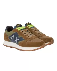 Sneakers uomo logo ricamo Z44114 JAKI BICOLOR | SUN68 Sneakers uomo logo ricamo Z44114 JAKI BICOLOR | SUN68