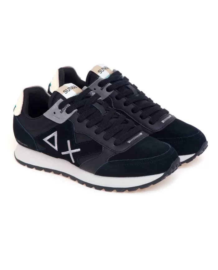 Sneaker Uomo pelle scamosciato logo Z44116 UNCLE JAKI | SUN68 Sneaker Uomo pelle scamosciato logo Z44116 UNCLE JAKI | SUN68