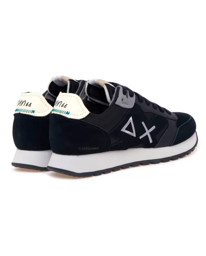 Sneaker Uomo pelle scamosciato logo Z44116 UNCLE JAKI | SUN68
