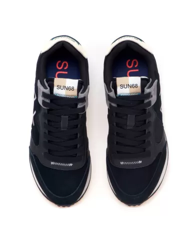 Sneaker Uomo pelle scamosciato logo Z44116 UNCLE JAKI | SUN68