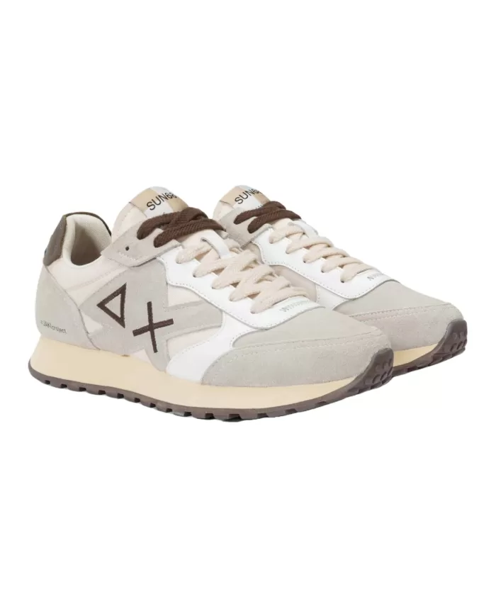 Sneaker Uomo pelle scamosciato logo Z44116 UNCLE JAKI | SUN68 Sneaker Uomo pelle scamosciato logo Z44116 UNCLE JAKI | SUN68