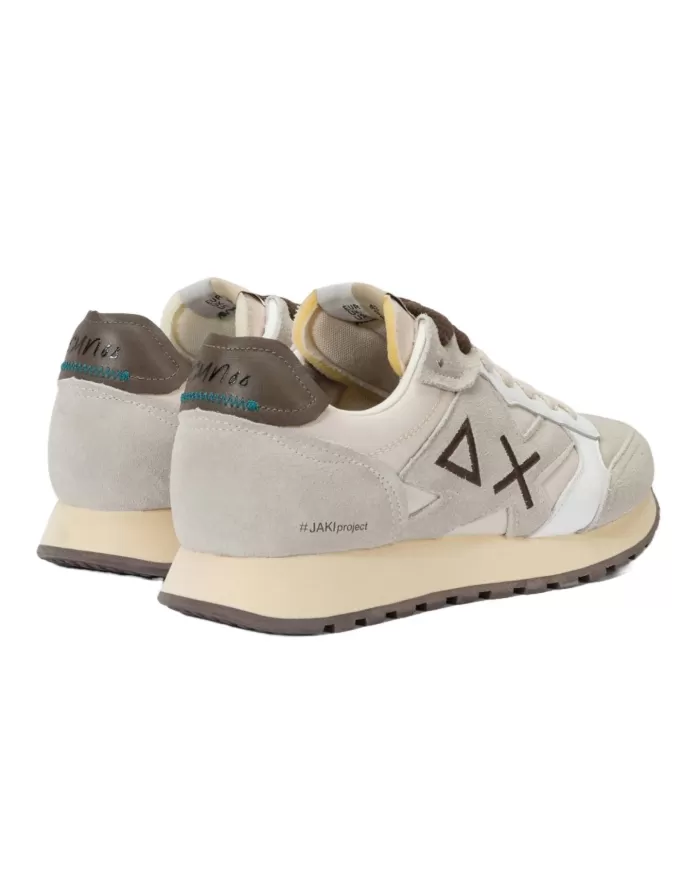 Sneaker Uomo pelle scamosciato logo Z44116 UNCLE JAKI | SUN68