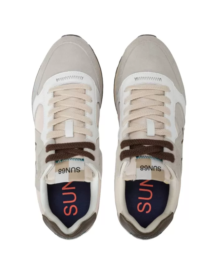 Sneaker Uomo pelle scamosciato logo Z44116 UNCLE JAKI | SUN68