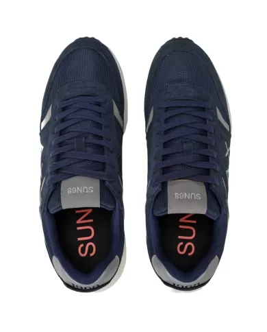 Sneaker Uomo pelle basic logo Z44127 DADDY | SUN68