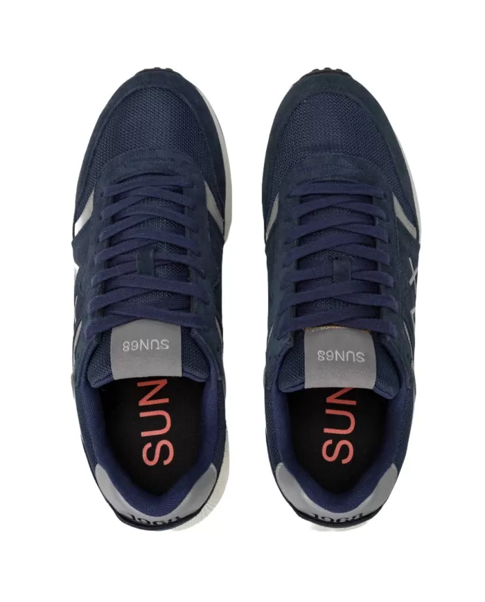 Sneaker Uomo pelle basic logo Z44127 DADDY | SUN68 Sneaker Uomo pelle basic logo Z44127 DADDY | SUN68