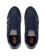 Sneaker Uomo pelle basic logo Z44127 DADDY | SUN68 Sneaker Uomo pelle basic logo Z44127 DADDY | SUN68
