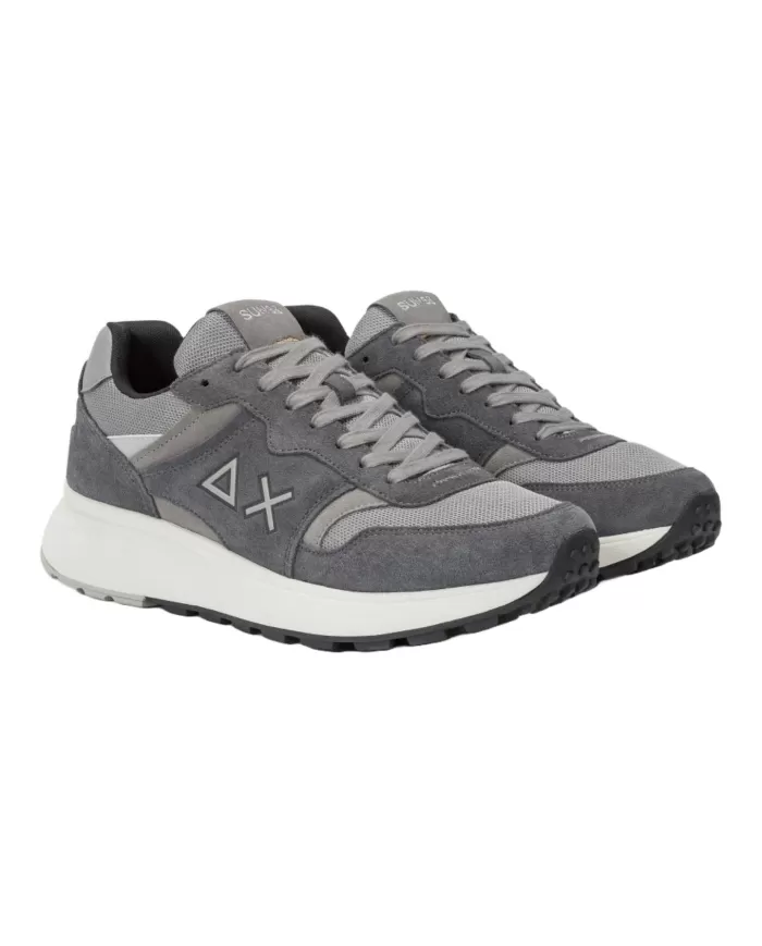 Sneaker Uomo pelle basic logo Z44127 DADDY | SUN68 Sneaker Uomo pelle basic logo Z44127 DADDY | SUN68