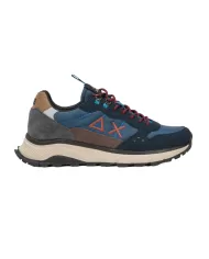 Sneakers Uomo pelle comfort logo Z44128 FIRE AND CAMPING | SUN68 Sneakers Uomo pelle comfort logo Z44128 FIRE AND CAMPING | SUN68