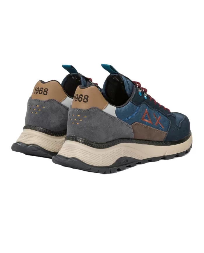 Sneakers Uomo pelle comfort logo Z44128 FIRE AND CAMPING | SUN68 Sneakers Uomo pelle comfort logo Z44128 FIRE AND CAMPING | SUN68