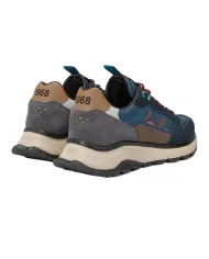 Sneakers Uomo pelle comfort logo Z44128 FIRE AND CAMPING | SUN68 Sneakers Uomo pelle comfort logo Z44128 FIRE AND CAMPING | SUN68