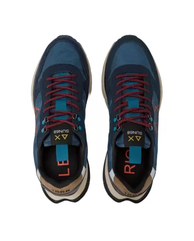 Sneakers Uomo pelle comfort logo Z44128 FIRE AND CAMPING | SUN68