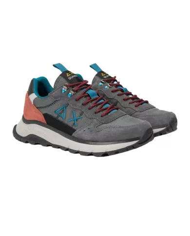 Sneakers Uomo pelle comfort logo Z44128 FIRE AND CAMPING | SUN68