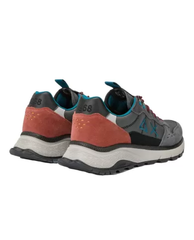 Sneakers Uomo pelle comfort logo Z44128 FIRE AND CAMPING | SUN68