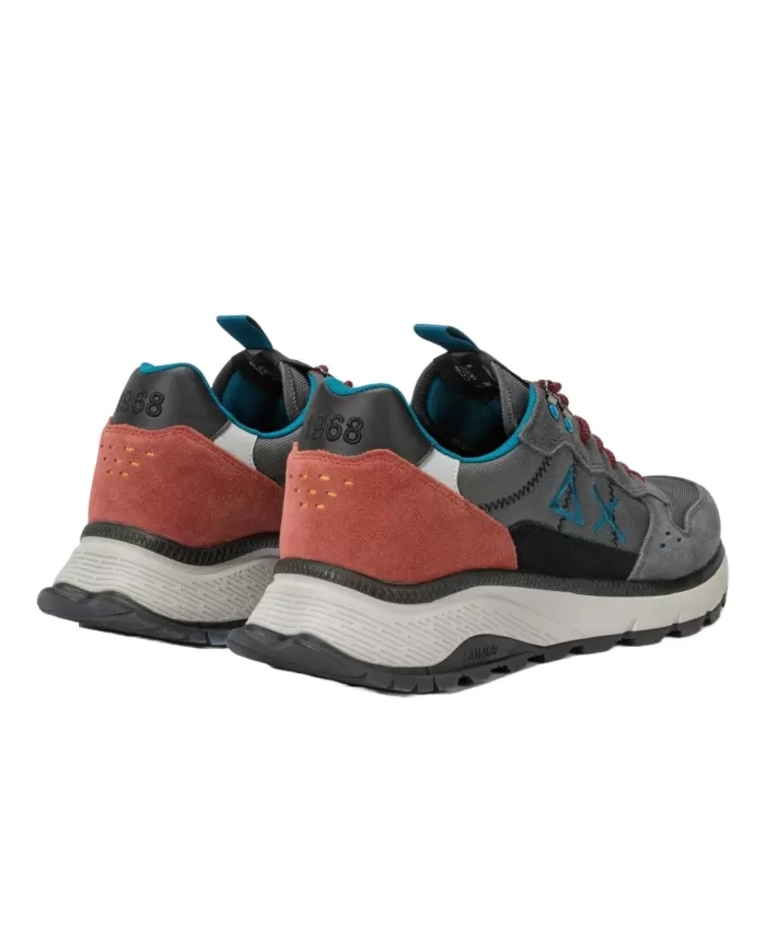 Sneakers Uomo pelle comfort logo Z44128 FIRE AND CAMPING | SUN68