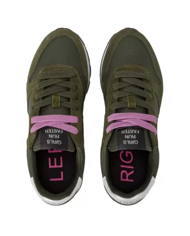 Sneakers Donna pelle comfort logo Z44201 ALLY SOLID NYLON| SUN68