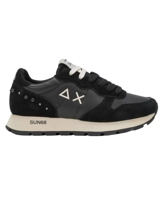 Sneakers Donna pelle borchie logo Z44206 ALLY STUDS | SUN68 Sneakers Donna pelle borchie logo Z44206 ALLY STUDS | SUN68