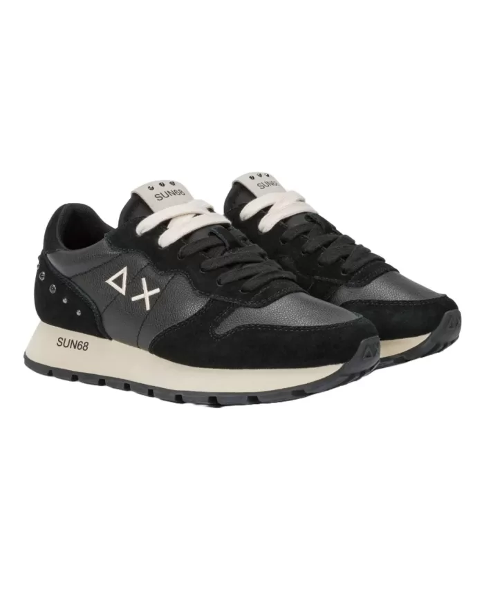 Sneakers Donna pelle borchie logo Z44206 ALLY STUDS | SUN68 Sneakers Donna pelle borchie logo Z44206 ALLY STUDS | SUN68