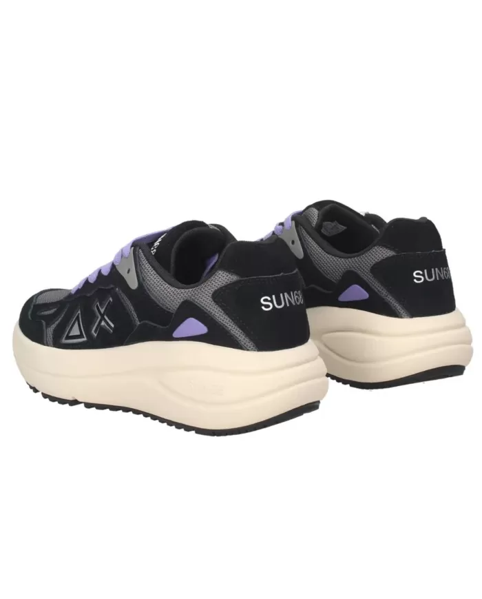Sneaker Donna pelle scamosciata logo Z44228 VENUS SUEDE | SUN68