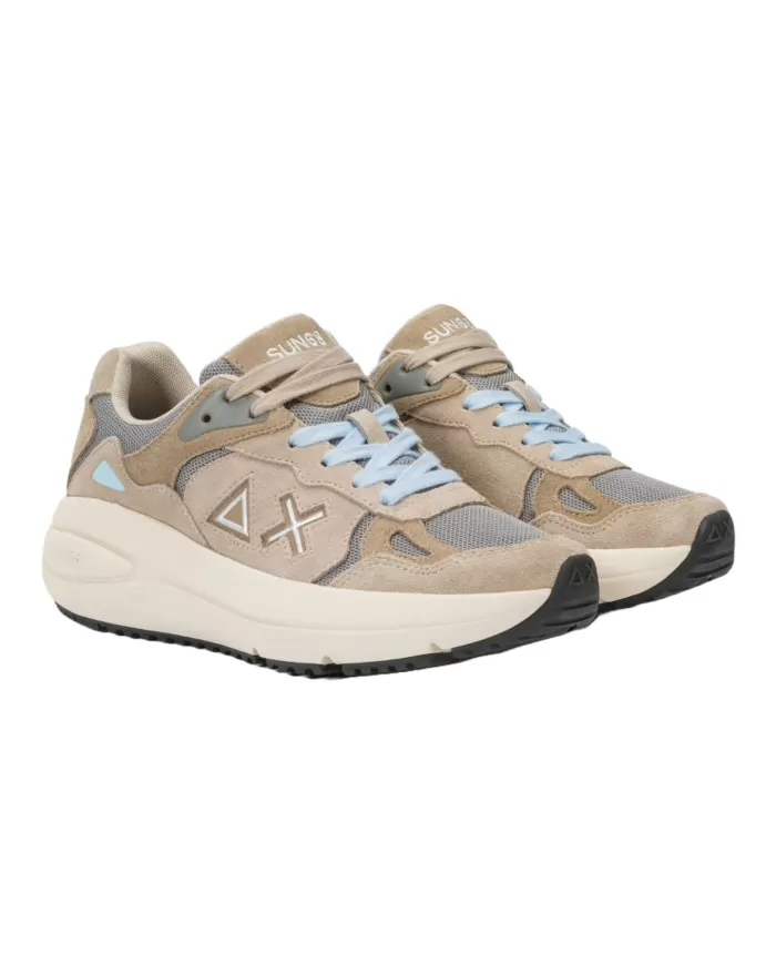 Sneaker Donna pelle scamosciata logo Z44228 VENUS SUEDE | SUN68 Sneaker Donna pelle scamosciata logo Z44228 VENUS SUEDE | SUN68