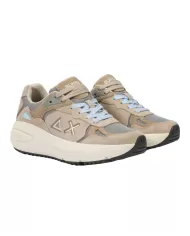 Sneaker Donna pelle scamosciata logo Z44228 VENUS SUEDE | SUN68