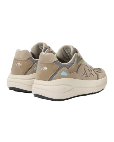 Sneaker Donna pelle scamosciata logo Z44228 VENUS SUEDE | SUN68