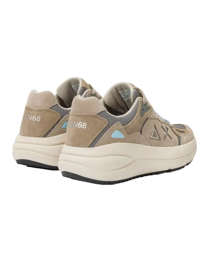 Sneaker Donna pelle scamosciata logo Z44228 VENUS SUEDE | SUN68