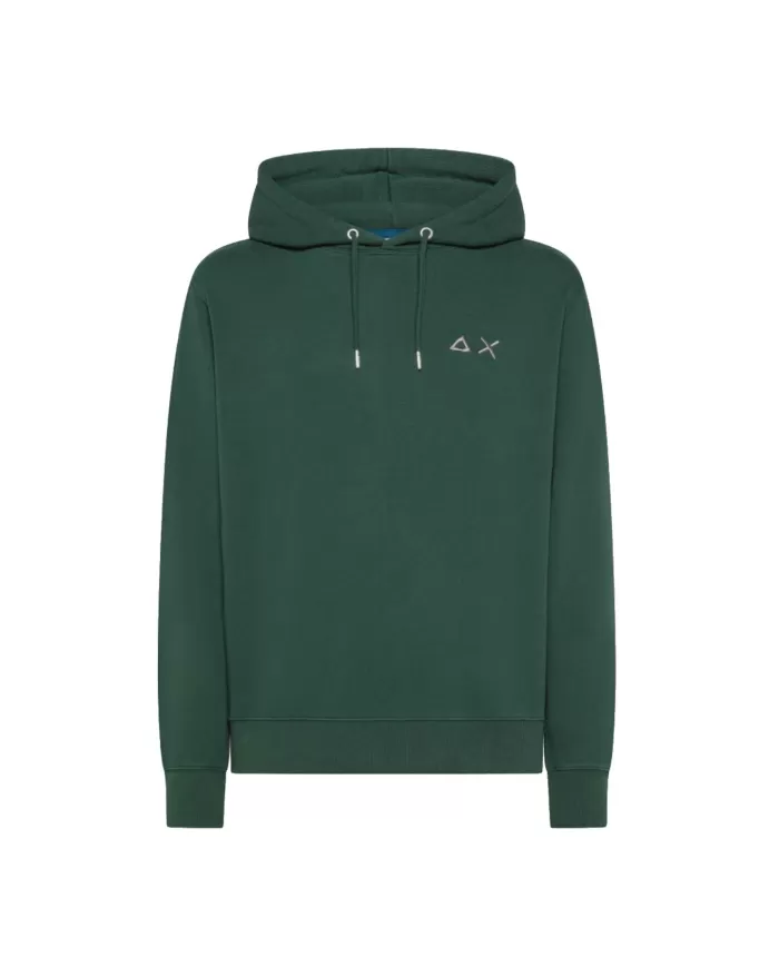 Felpa uomo con cappuccio e zip F44104 HOOD COTTON | SUN68 Felpa uomo con cappuccio e zip F44104 HOOD COTTON | SUN68