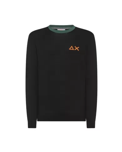 Maglia Uomo Contrasto colore K44130 ROUND BIG ELBOW | SUN68 Maglia Uomo Contrasto colore K44130 ROUND BIG ELBOW | SUN68