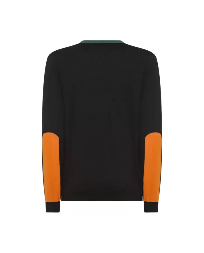 Maglia Uomo Contrasto colore K44130 ROUND BIG ELBOW | SUN68 Maglia Uomo Contrasto colore K44130 ROUND BIG ELBOW | SUN68