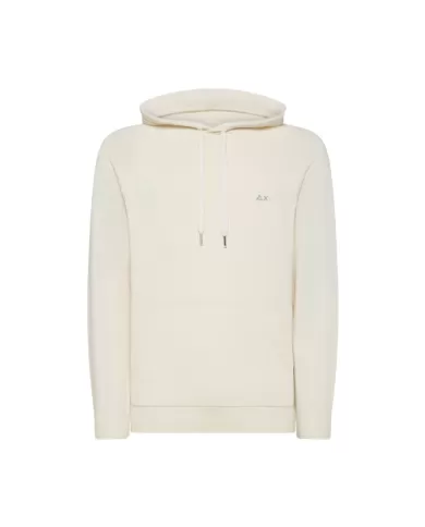 Maglia Uomo lana comfort cappuccio logo K44113 HOOD SOLID WARM | SUN68 Maglia Uomo lana comfort cappuccio logo K44113 HOOD SOLID WARM | SUN68