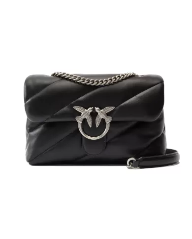 Borsa donna pelle trapuntata 100038 A0F2 LOVE PUFF CLASSIC | PINKO