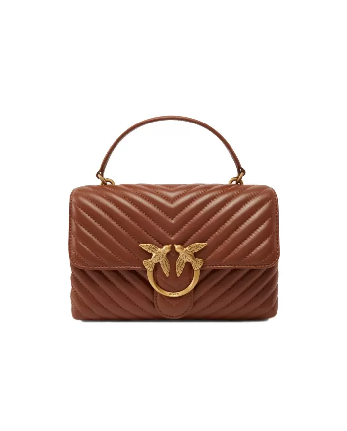 Borsa Donna pelle classico chevron 100043 A0GK LOVE LADY PUFF| PINKO Borsa Donna pelle classico chevron 100043 A0GK LOVE LADY PUFF| PINKO