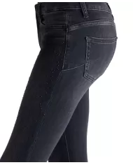 Jeans donna risvolto e strass UF4006D4811 | LIU JO