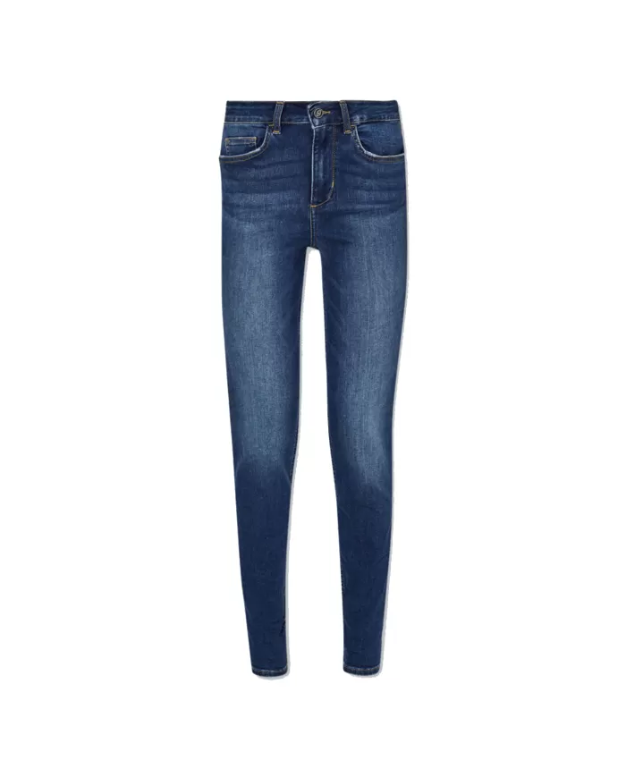 Jeans donna logo strass skinny UF4013D4615 DIVINE | LIU JO Jeans donna logo strass skinny UF4013D4615 DIVINE | LIU JO