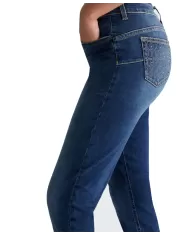 Jeans donna logo strass skinny UF4013D4615 DIVINE | LIU JO