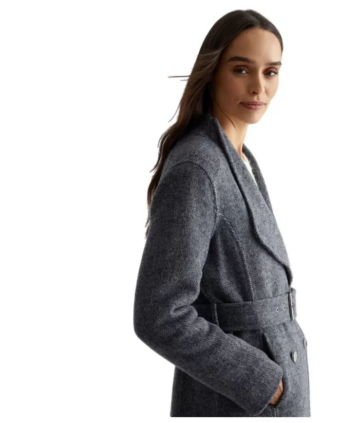 Cappotto donna collo maxi revers WF4060T4627 | LIU JO