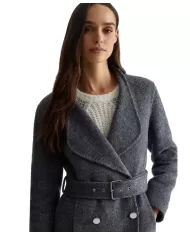 Cappotto donna collo maxi revers WF4060T4627 | LIU JO