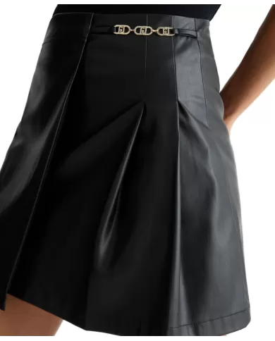 Minigonna donna effetto spalmato WF4152E0392 | LIU JO Minigonna donna effetto spalmato WF4152E0392 | LIU JO