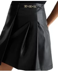 Minigonna donna effetto spalmato WF4152E0392 | LIU JO