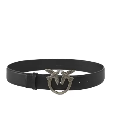 Cinta donna con fibbia logata Love Bird 100120 A0F1 LOVE BERRY | PINKO