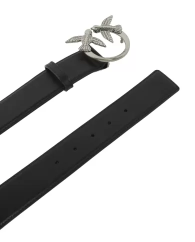 Cinta donna con fibbia logata Love Bird 100120 A0F1 LOVE BERRY | PINKO