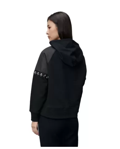 Felpa da donna con dettaglio strass 24WBLDF08400 006987 GEM | BLAUER Felpa da donna con dettaglio strass 24WBLDF08400 006987 GEM | BLAUER