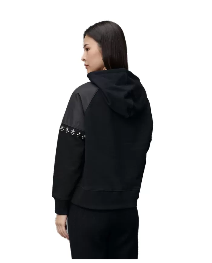 Felpa da donna con dettaglio strass 24WBLDF08400 006987 GEM | BLAUER